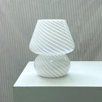 Coco Swirl Glass Table Lamp-Letifly Lights and Decor