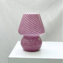 Coco Swirl Glass Table Lamp-Letifly Lights and Decor