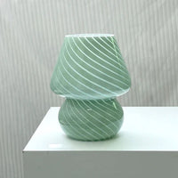 Coco Swirl Glass Table Lamp-Letifly Lights and Decor