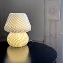 Coco Swirl Glass Table Lamp-Letifly Lights and Decor