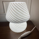Coco Swirl Glass Table Lamp-Letifly Lights and Decor