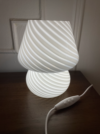 Coco Swirl Glass Table Lamp-Letifly Lights and Decor
