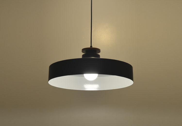 Contrast Metal & Wood Pendant Lights-Letifly Lights and Decor