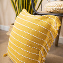 Contrast Stitch Cotton Pillow Cover-Letifly Lights and Decor