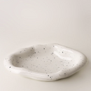 Decorative Accents Cookies & Chrome Plated Ceramic Tray & Dish
