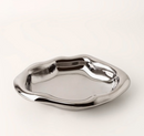 Decorative Accents Cookies & Chrome Plated Ceramic Tray & Dish