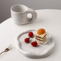 Decorative Accents Cookies & Chrome Plated Ceramic Tray & Dish