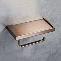 Metallic Copper Hanging Towel Rack