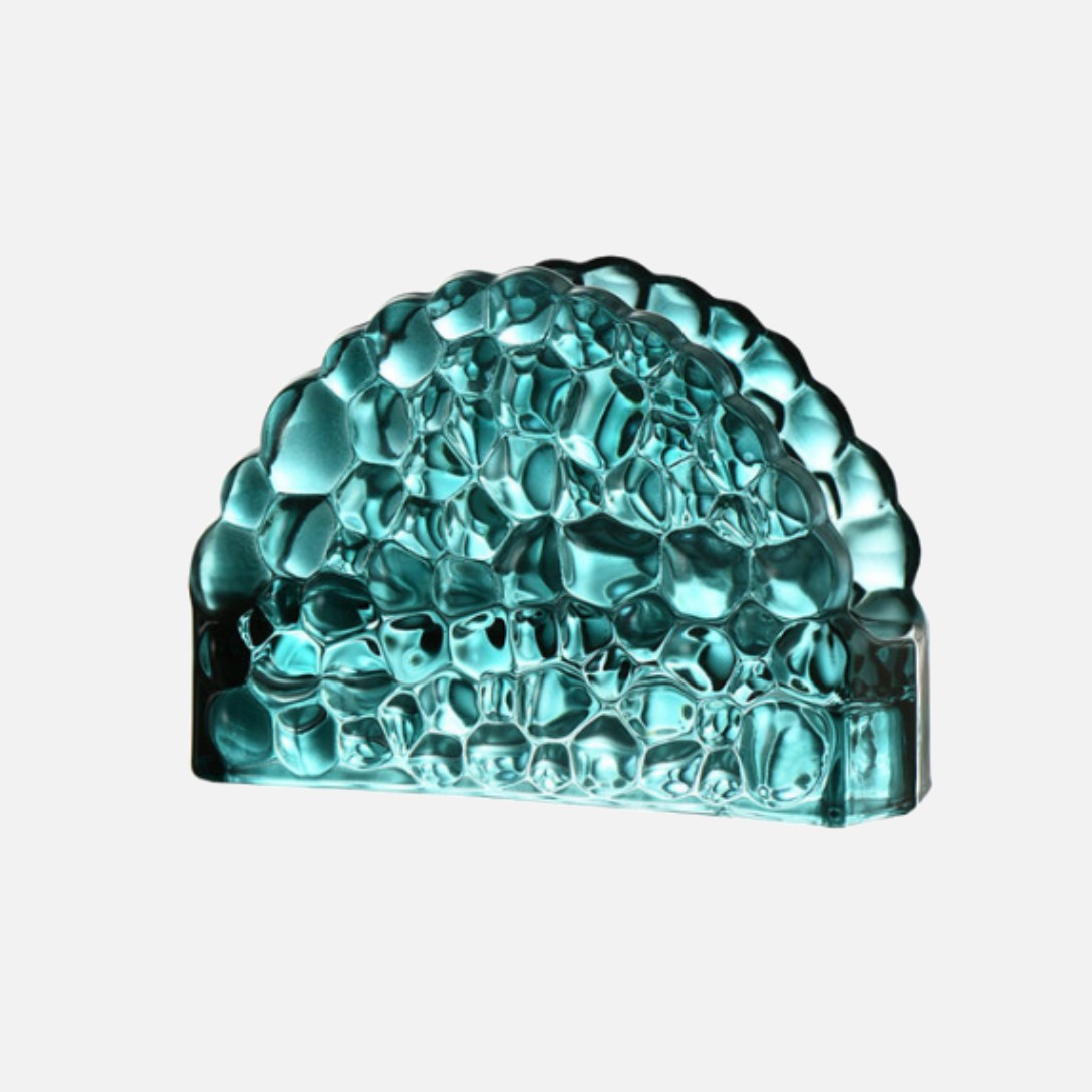 Crown Jewels Glass Napkin Holder-Letifly Lights and Decor