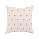 Daisy Flower Embroidered Lumbar Pillow cover