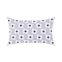 Daisy Flower Embroidered Lumbar Pillow cover