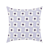 Daisy Flower Embroidered Lumbar Pillow cover