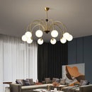 Deco Bauhaus Orb Chandelier