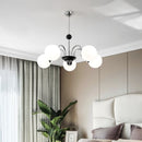 Deco Bauhaus Orb Chandelier