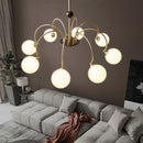 Deco Bauhaus Orb Chandelier