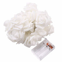 Deluxe Rose Flower LED String Lights-Letifly Lights and Decor