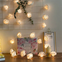 Deluxe Rose Flower LED String Lights-Letifly Lights and Decor