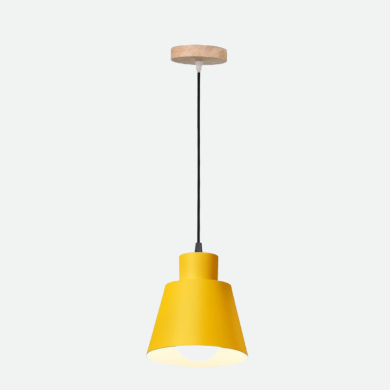 Devon Pendant Cone Lamp-Letifly Lights and Decor