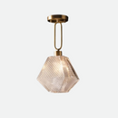 Diamond Cut Art Deco Pendant Light-Letifly Lights and Decor