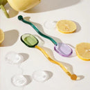 Diamond Cut Glass Stirrer