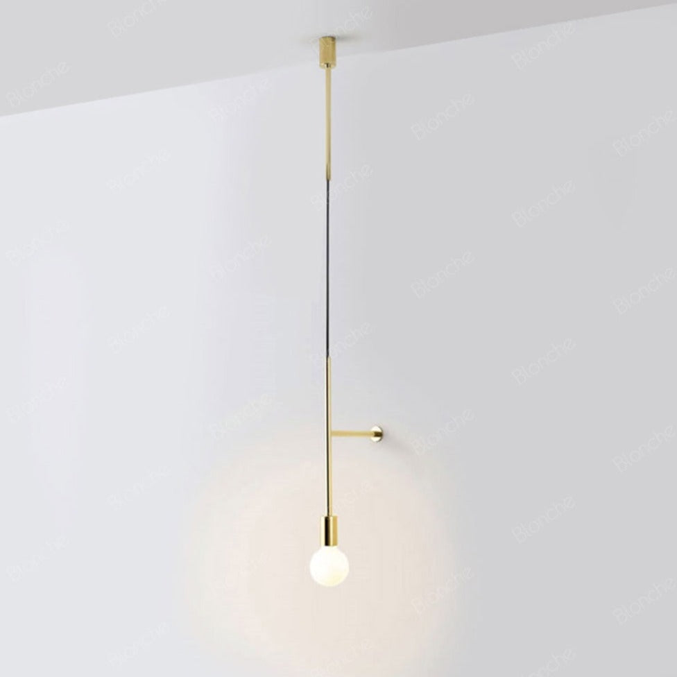 Dian Glass & Metal Wall Light