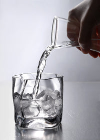transparent beautiful Whisky glass