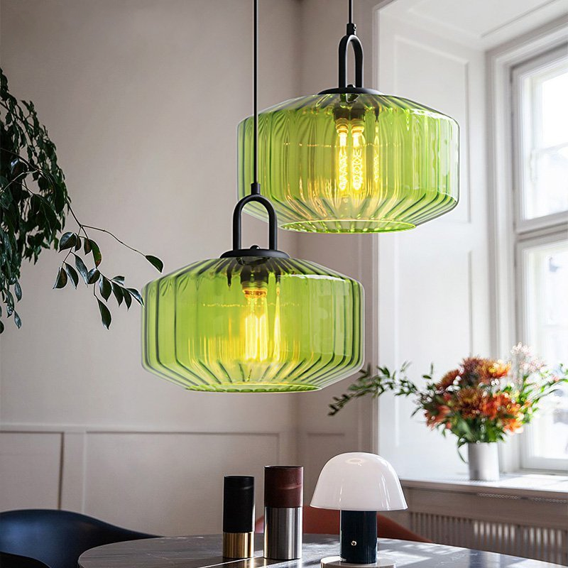 Dragon Fly Glass LED Pendant Light