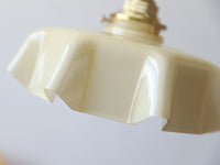 Pendant Lamp Retro Vintage Flower Glass Hanging and ceiling Light