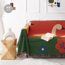 Ducks in Pasture Abstract Tapestry & Throw Blanket-Letifly Lights and Decor