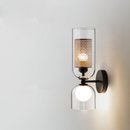Double Head Glass Wall Lamp