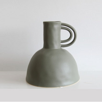 Earth Tones Handmade Ceramic Vase