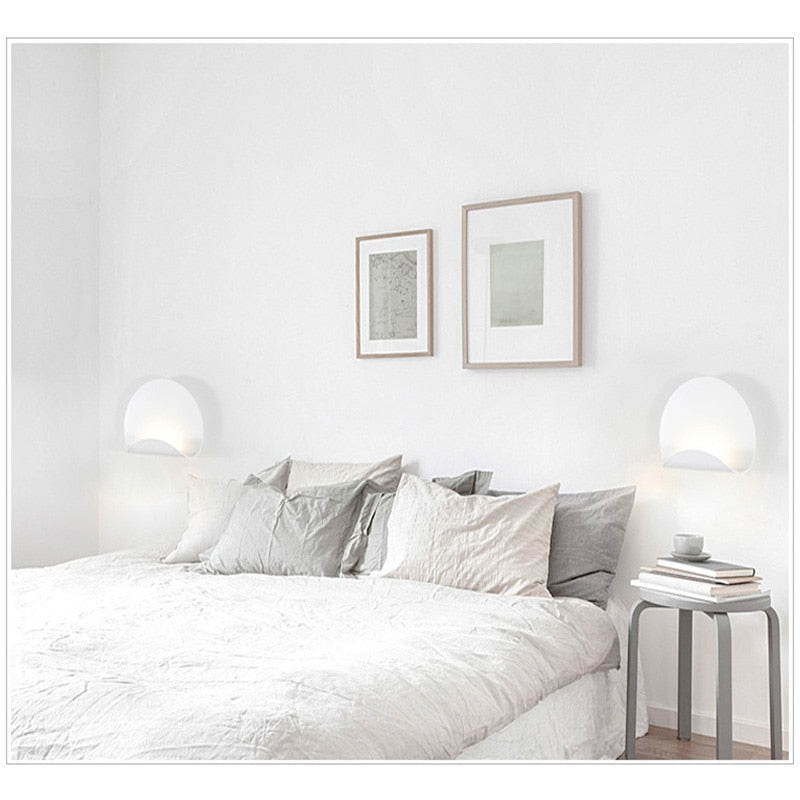 Eclipse Metal Wall Lamp-Letifly Lights and Decor