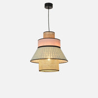 Edo Rattan Modern Pendant Lights-Letifly Lights and Decor