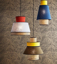 Edo Rattan Modern Pendant Lights-Letifly Lights and Decor