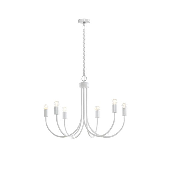 Ellie Metal Chandelier-Letifly Lights and Decor