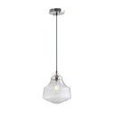 Elm Bell Shaped Glass Pendant Lamp-Letifly Lights and Decor