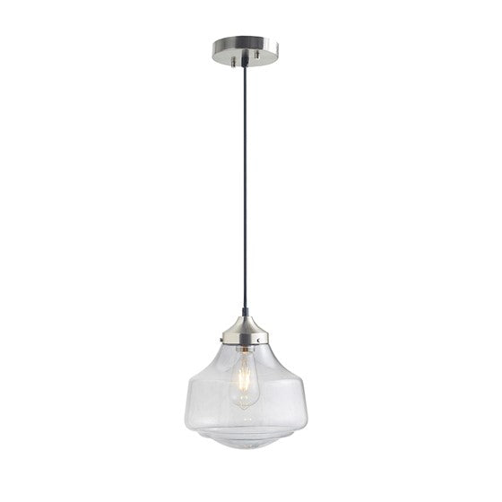 Elm Bell Shaped Glass Pendant Lamp-Letifly Lights and Decor