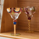 Multicolored  Margarita Glass Coupes