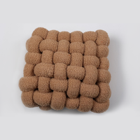 Pillows & Throws Twist Seat Cushion Soft Chic Twill Grills Round Square 