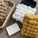 Pillows & Throws Twist Seat Cushion Soft Chic Twill Grills Round Square 