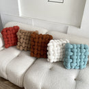 Pillows & Throws Twist Seat Cushion Soft Chic Twill Grills Round Square 