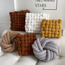 Pillows & Throws Twist Seat Cushion Soft Chic Twill Grills Round Square 