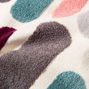 square polyester cotton woven embroidery colorful pattern cushion cover
