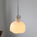 Glass Colorful Flower Bud Design Lamp