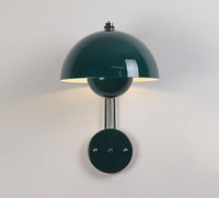 verner panton  Round green Metal Wall Lamp Flowerpot Metal LED Wall Lamp VP8 LED light