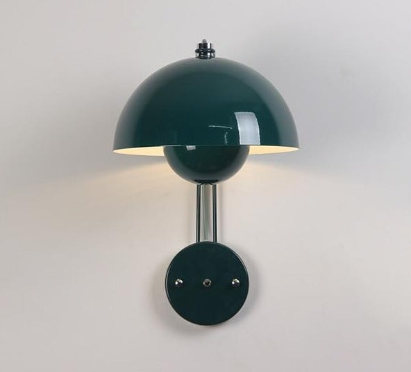 verner panton  Round green Metal Wall Lamp Flowerpot Metal LED Wall Lamp VP8 LED light