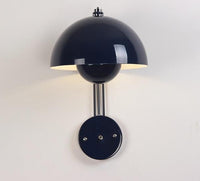 verner panton navy Colorful Metal Wall Lamp Flowerpot Metal LED Wall Lamp VP8 LED light