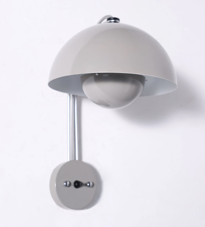 Flowerpot Metal LED Wall Lamp