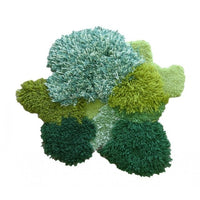 Handmade Anti-Slip Forest Style Wool Area Rug