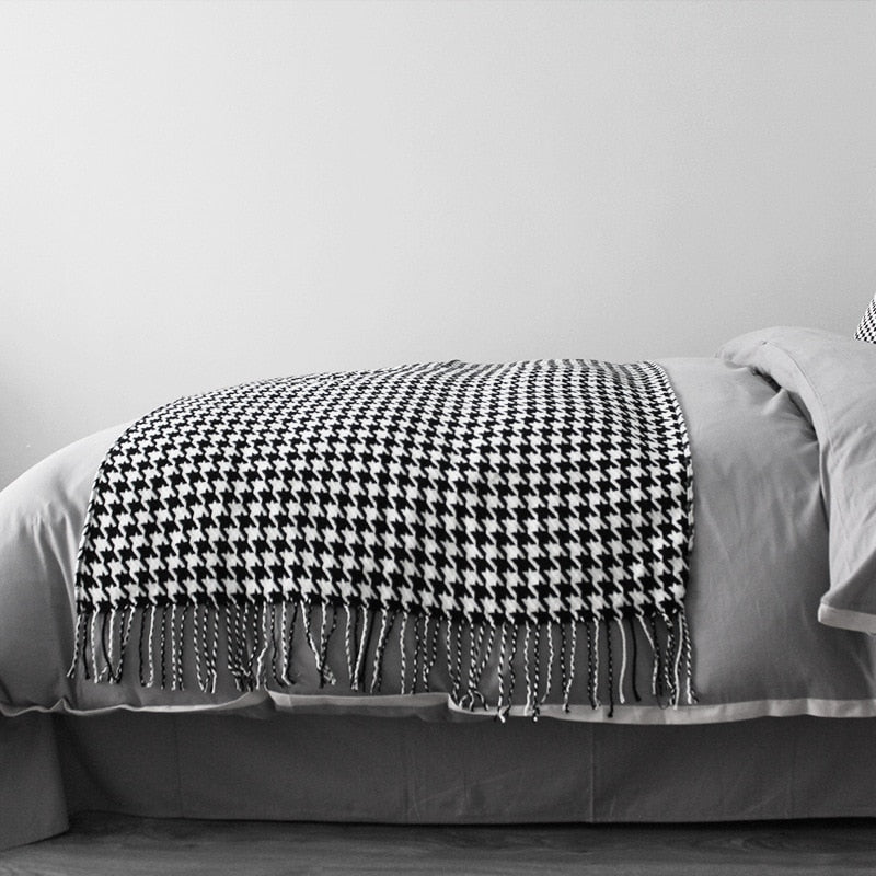 Home Decor Fluffy Blanket Perfect for Winter Sofa and LInving room